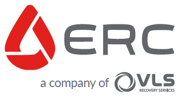 ERC logo with red colors and VLS Environmental Solutions logo.